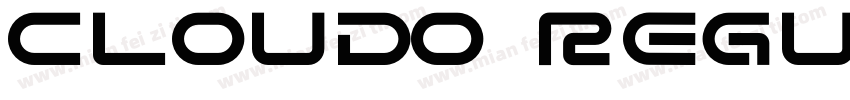 Cloudo Regular字体转换